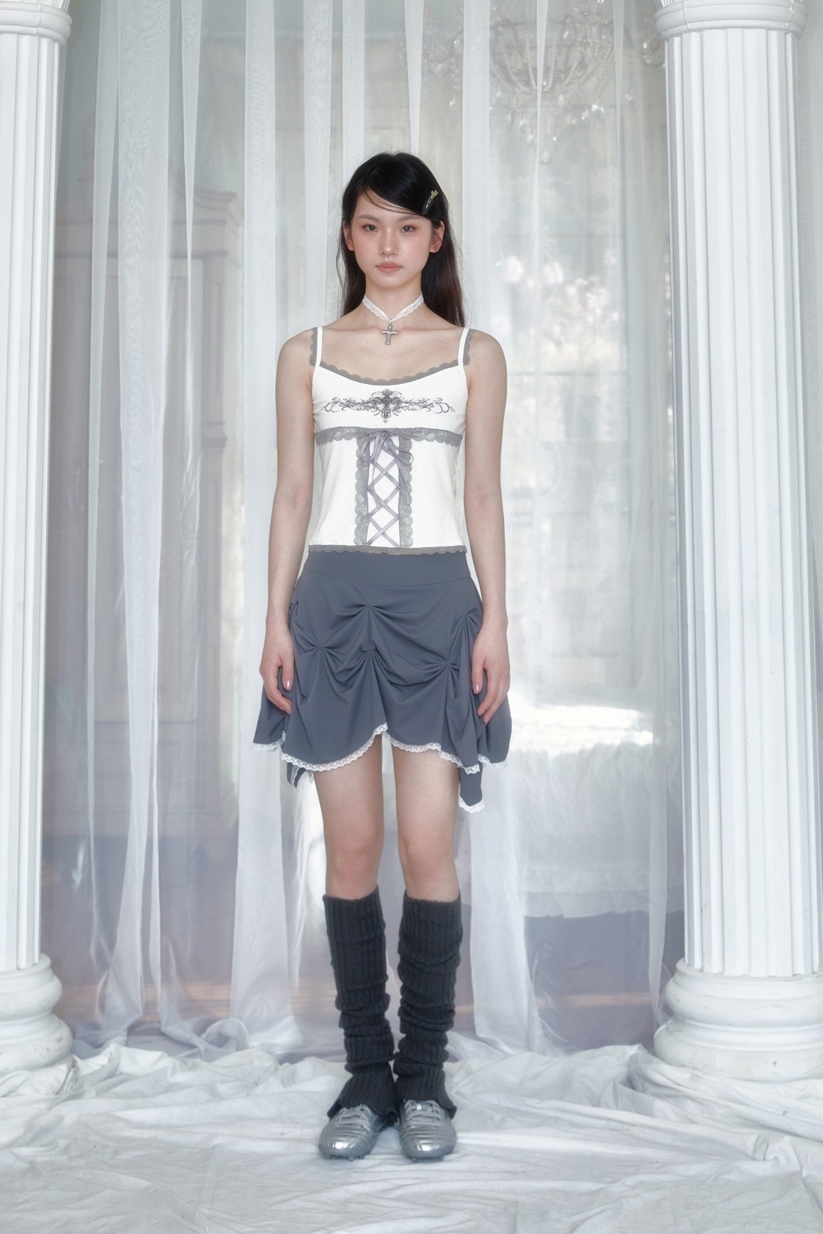 Sculptural skirt