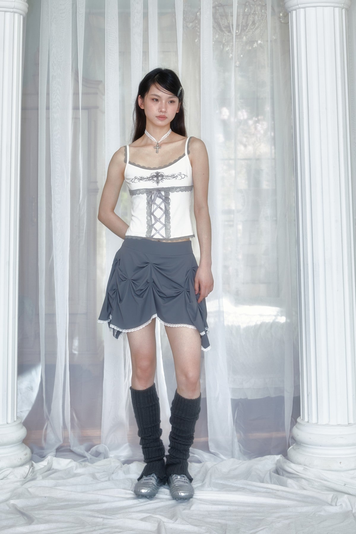 Sculptural skirt
