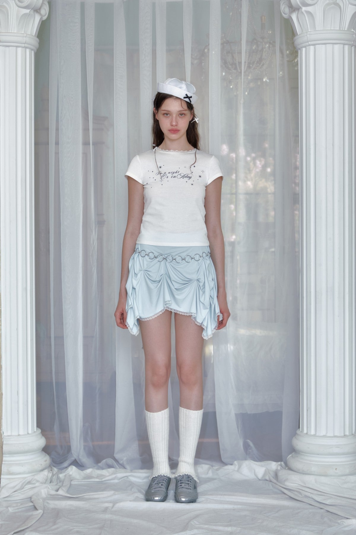 Sculptural skirt
