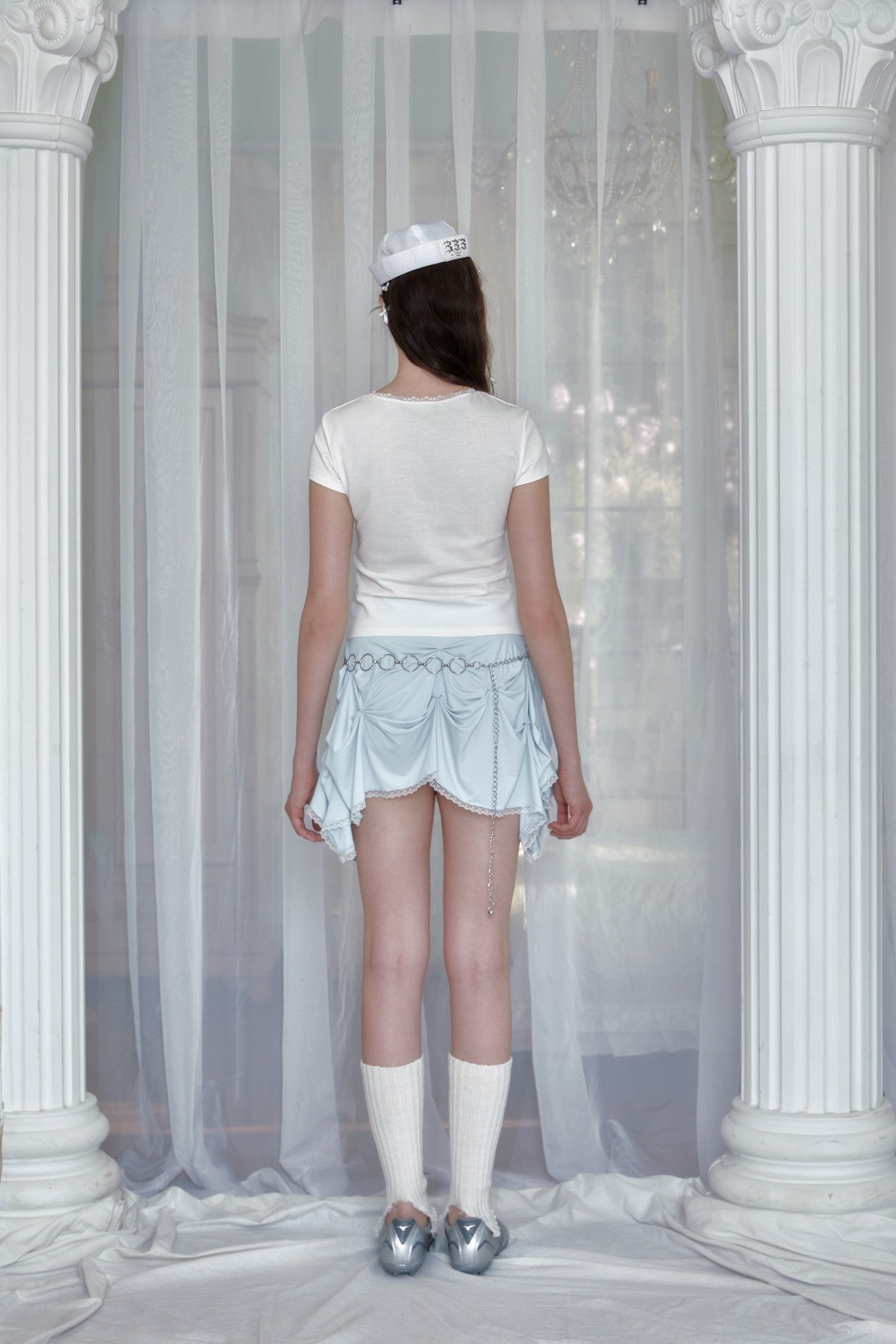 Sculptural skirt