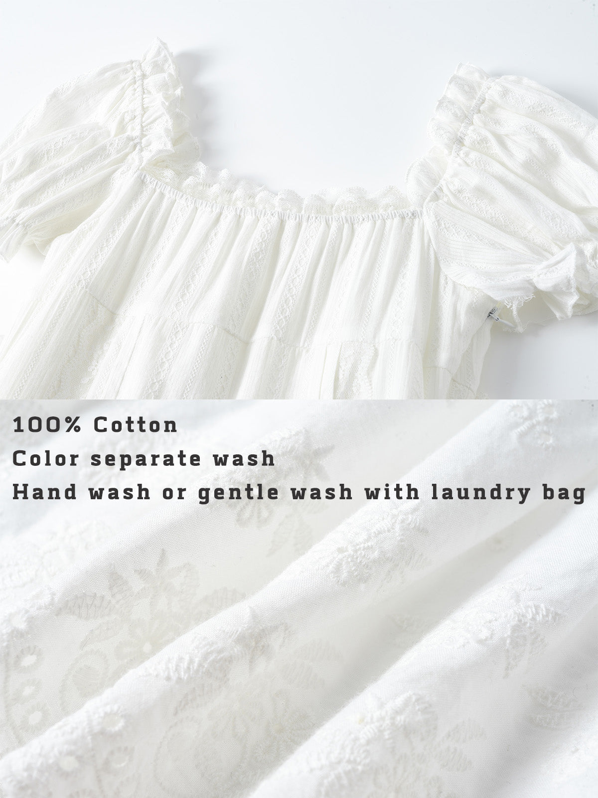 Lace jacquard dress